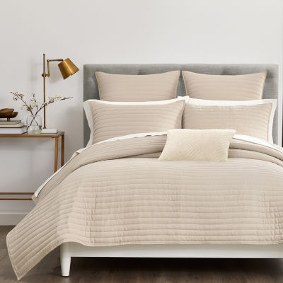 Fieldcrest Luxury Rice Stitch Quilt JCPenney