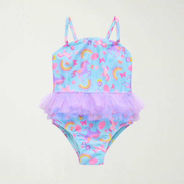 Okie Dokie Toddler & Little Girls Animal Sleeveless One Piece Swimsuit
