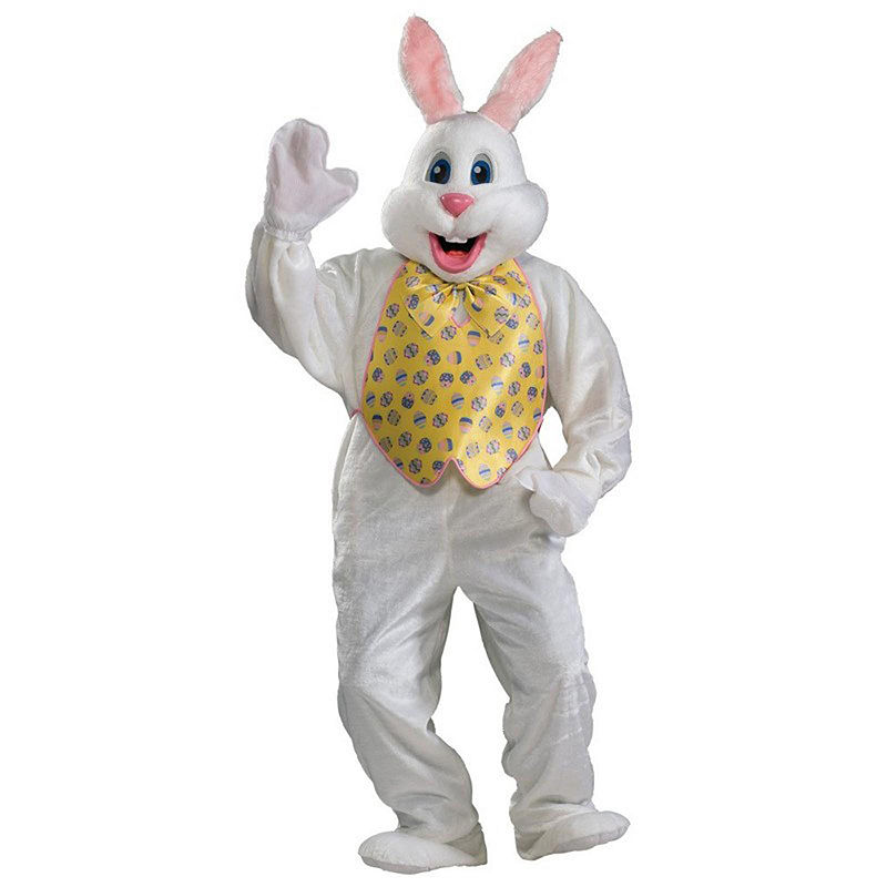 Buyseasons Professional Easter Bunny Adult Costume, White