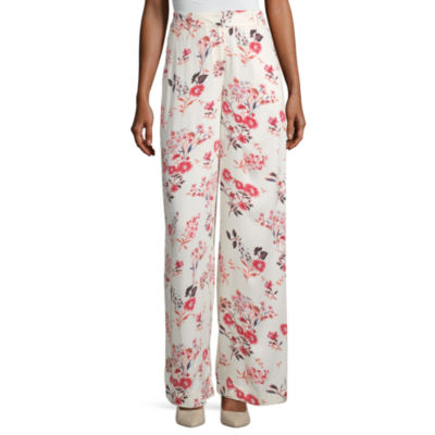 tall high waisted wide leg trousers