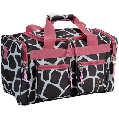 animal print duffle bag