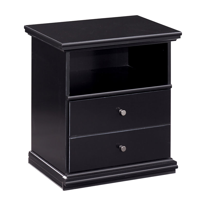 Signature Design By Ashley Miley Night Stand, Black