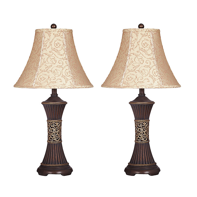 Signature Design By Ashley Mariana 2 Table Lamps, Brown
