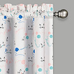 Waverly Incatnito Light-Filtering Rod Pocket Single Curtain Panel