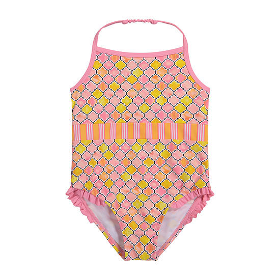 Tommy Bahama Baby Girls One Piece Swimsuit