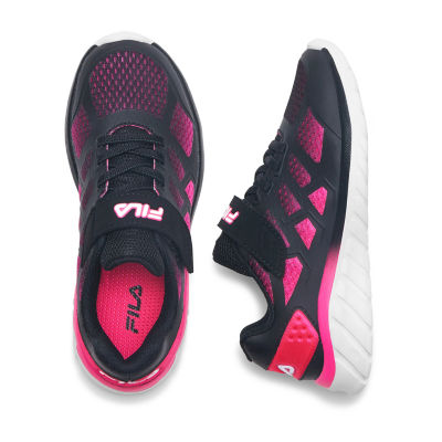 girls black sports shoes