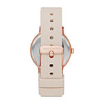 Skechers Alondra Womens Crystal Accent Pink Strap Watch Sr6192