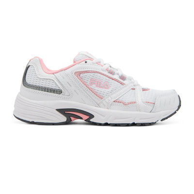 fila shoes white pink