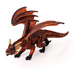 Mojo - Realistic Fantasy Figurine Fire Dragon With Moving Jaw