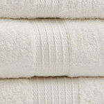 Madison Park Organic Cotton Solid 6-pc. Solid Bath Towel Set