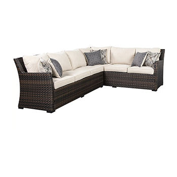 Ashley Easy Isle 3 Pc Patio Sectional, Jcp Patio Furniture