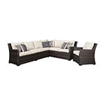 Signature Design by Ashley Easy Isle 3-pc. Patio Sectional