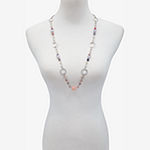 Mixit 30 Inch Link Beaded Necklace