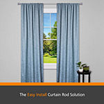 Kenney® Fast Fit™ Easy Install Jamey Curtain Rod