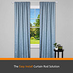 Kenney® Fast Fit™ Easy Install Dryden Curtain Rod