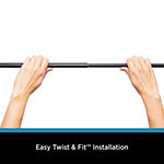Kenney® Twist & Fit™ No Tools Tate Tension Rod