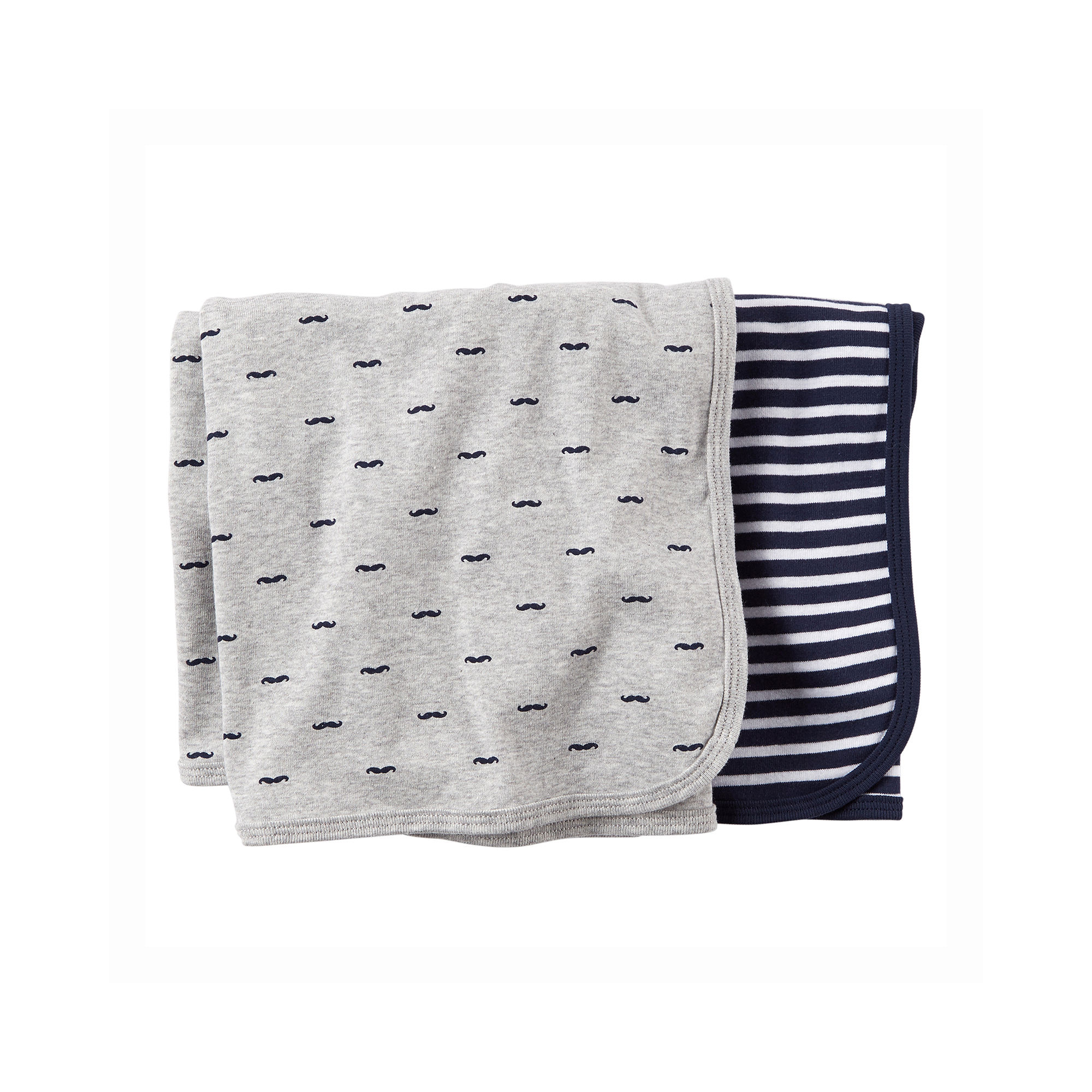 UPC 888510752073 - Carter's Baby Boys' 2-Pack Swaddle Blankets ...