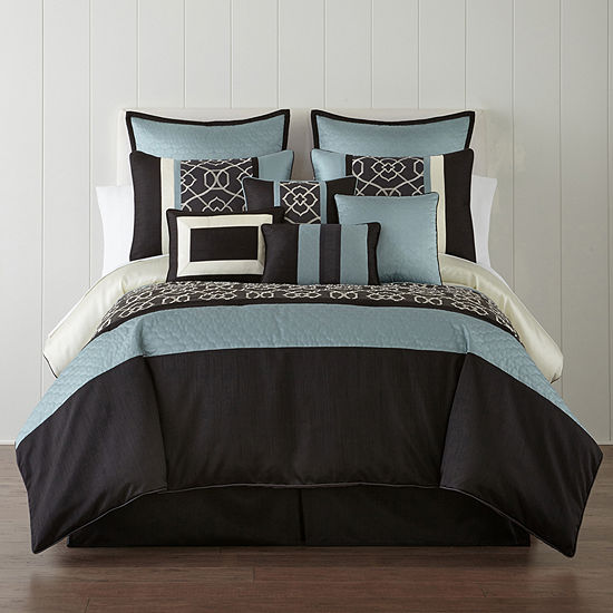 Home Expressions Carter 10 Pc Comforter Set