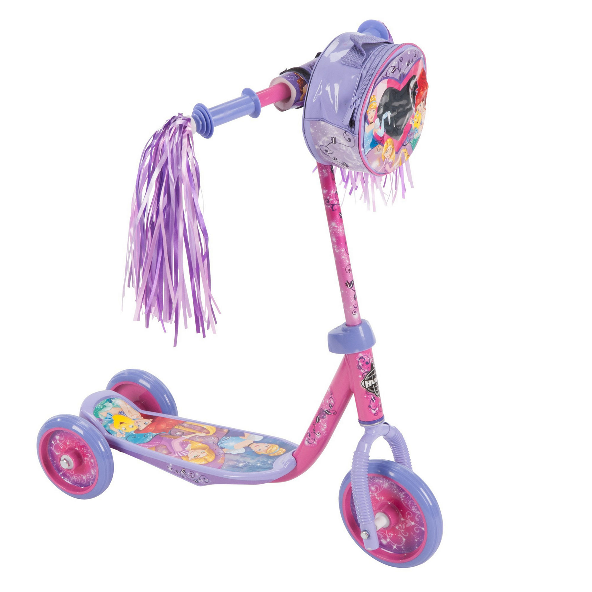 UPC 028914286570 product image for Huffy Disney Princess 3-Wheel Scooter with Handlebar Bag | upcitemdb.com