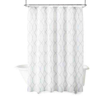 Liz Claiborne Leaf Ogee Shower Curtain, Juicy Couture Shower Curtains