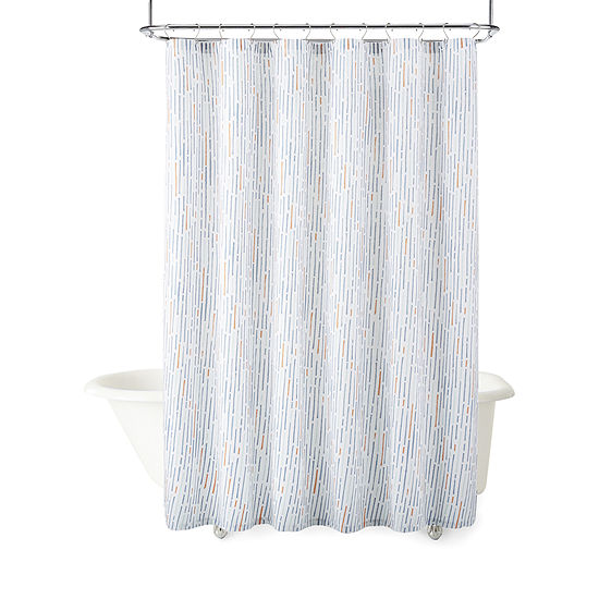 Home Expressions Broken Lines Shower Curtain
