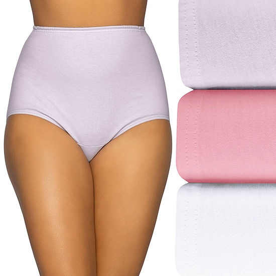 Vanity Fair® Perfectly Yours® Tailored Cotton 3 Pack Brief Panty - 15320