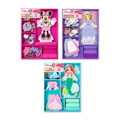 melissa and doug disney princess magnetic dress up