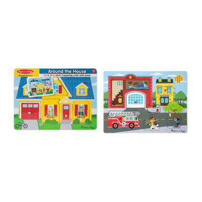 melissa and doug around the house sound puzzle