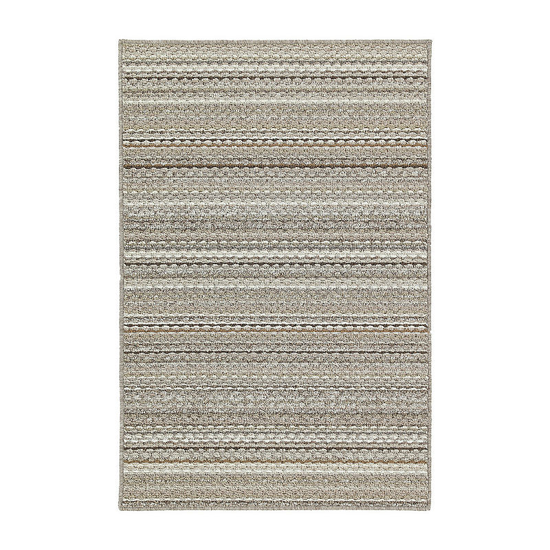 Garland Carnival Stripe Area Rug - Earth (6'X9') Colors may vary