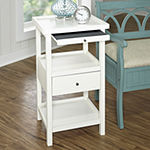 L. Powell Co. Palmer Storage Chairside Table
