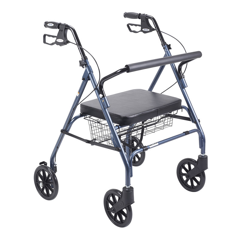 Rollator,Overszd w/LpBk BL,1/cs