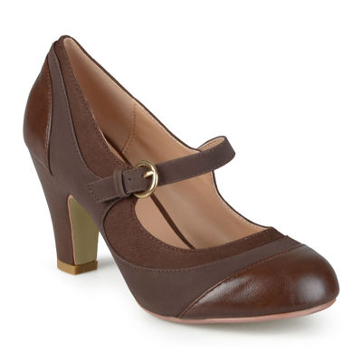 journee collection radia wedge pump