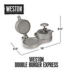 Weston Double Express Hamburger Press