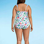Outdoor Oasis Womens One Piece Swimsuit Plus