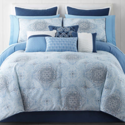 Home Expressions Kinsley 14 Pc Comforter Set Jcpenney Color Multi