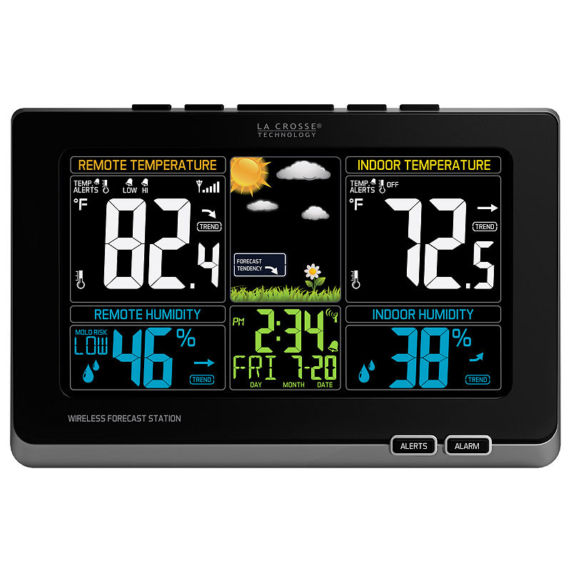 La Crosse Technology 308-1414mb Wireless Weather Station With Color Lcd