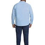 Van Heusen Big and Tall Mens Classic Fit Long Sleeve Button-Down Shirt