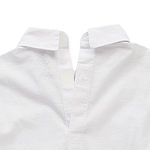 St. John's Bay Slub Seated Mens Adaptive Classic Fit Short Sleeve Button-Down Shirt