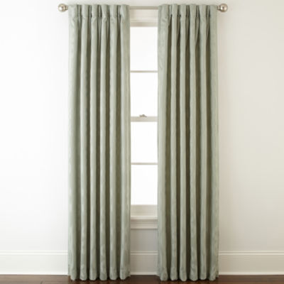 Liz Claiborne Simone Pinch Pleat Back Tab Curtain Panel Jcpenney