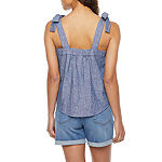 a.n.a Womens Square Neck Sleeveless Tank Top