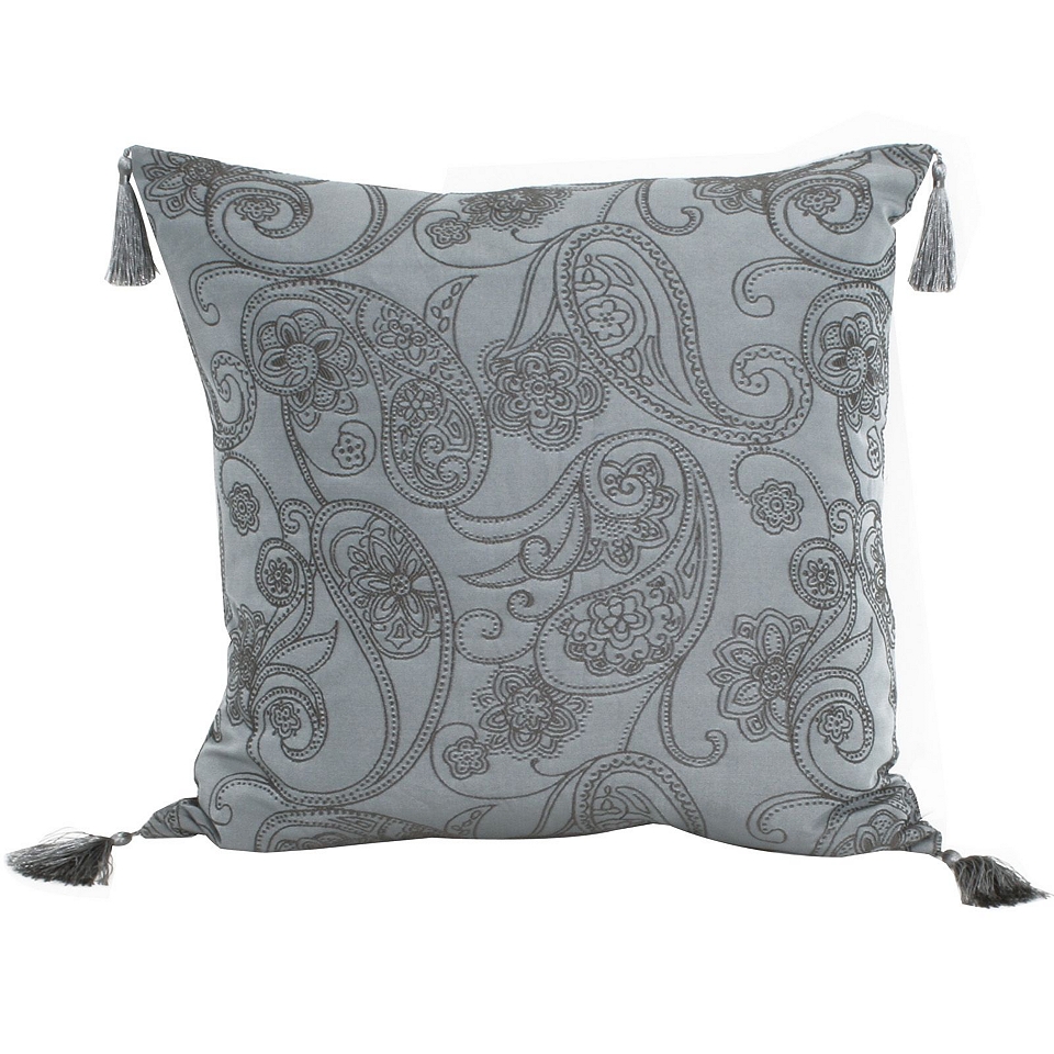 Tricia Paisley Decorative Pillow, Blue
