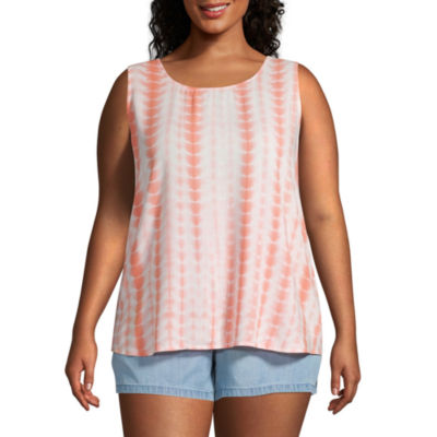 jcpenney plus size tank tops