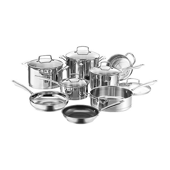 Cuisinart Professional Series 13-pc. Stainless Steel Cookware Set