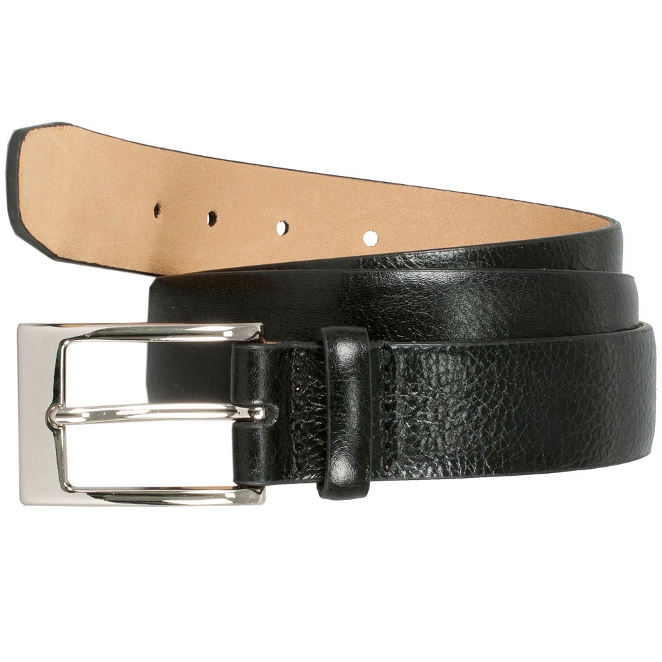Dockers Black Leather Dress Belt, Mens