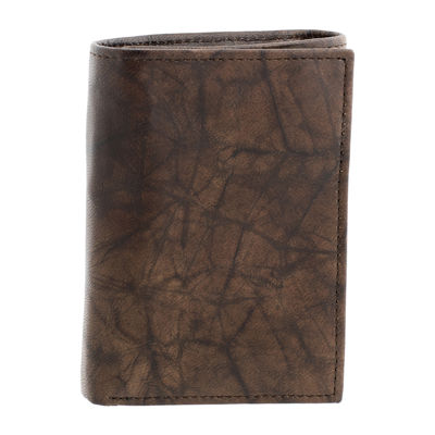 Men's Stafford® Leather RFID Trifold Wallet, Color Brown JCPenney