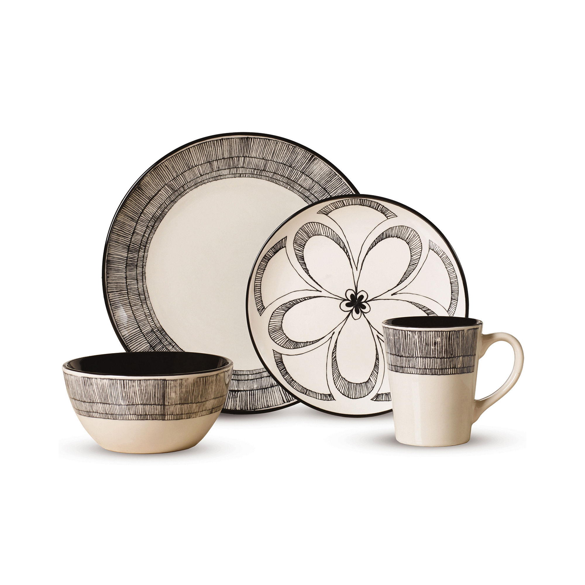 UPC 025398118977 product image for Pfaltzgraff Everyday Gramercy 16-pc. Dinnerware Set | upcitemdb.com