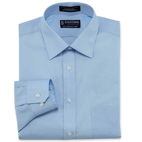 Stafford Men's Regular-Fit Easy-Care Dress Shirt