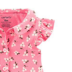 Carter's Baby Girls Short Sleeve Shirt Dress