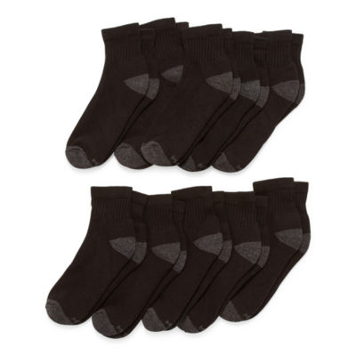 Xersion Little & Big Boys 10 Pair Quarter Socks JCPenney
