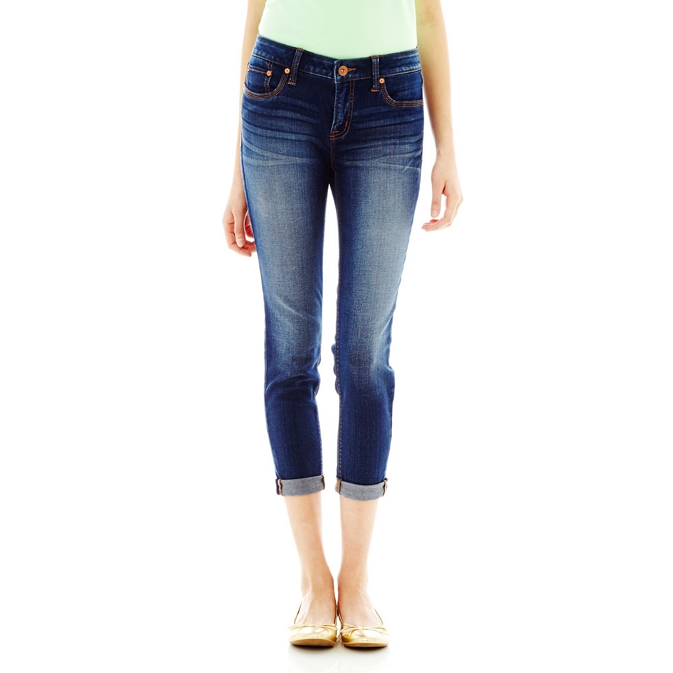 Skinny Ankle Jeans, Rinse, Womens